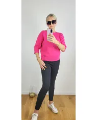 Sweter Fabiano Różowy