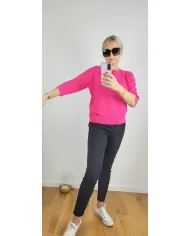 Sweter Fabiano Różowy