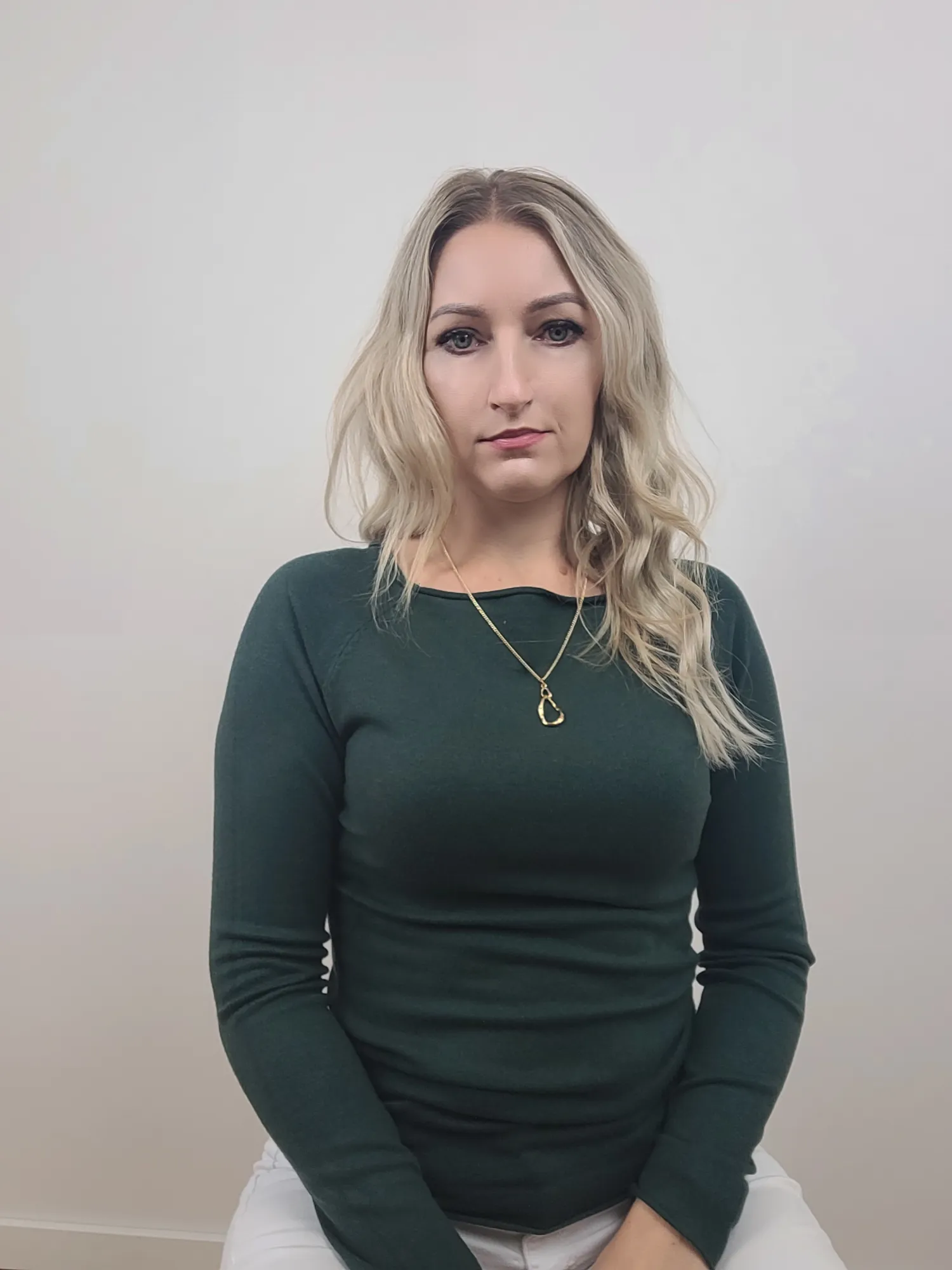 Bluzka Rika butelkowa zieleń