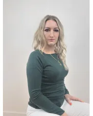Bluzka Rika butelkowa zieleń